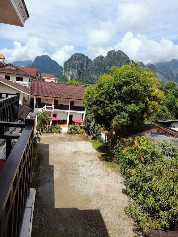 The Garden Pany Hotel Vang Vieng Exterior foto