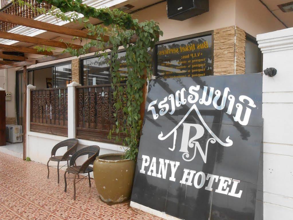 The Garden Pany Hotel Vang Vieng Exterior foto
