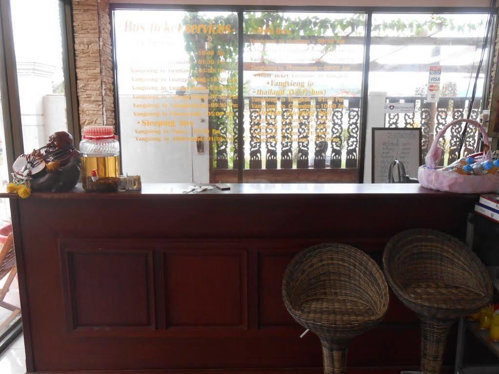The Garden Pany Hotel Vang Vieng Exterior foto