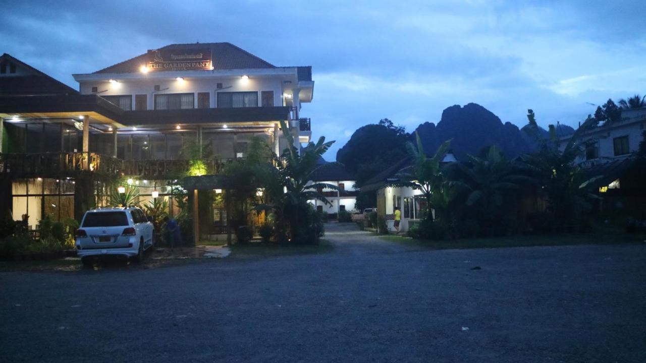 The Garden Pany Hotel Vang Vieng Exterior foto